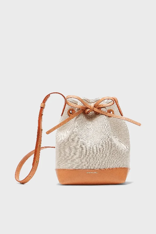 Natural Canvas Mini Bucket